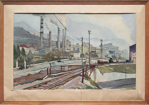 Вишняков Олег Николаевич. Цементный завод. Новороссийск 